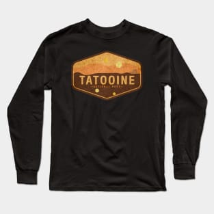 Tatooine National Park - RETRO Long Sleeve T-Shirt